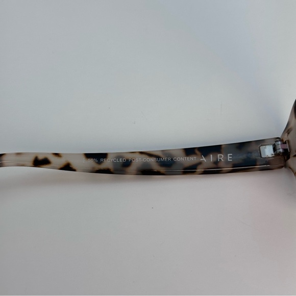 Aire Tortoise Frame Pink Lens Women's Sunglasses - Picture 10 of 11